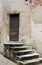 Weathered stone staircase