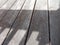 Weathered wood deck surface background