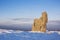 Weathering posts on the Manpupuner plateau, Russia