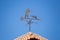 Weathervane on a roof top