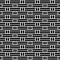Weave seamless pattern. Repeating black woven basket isolated on white background. Repeated woven prints. Repeat structure.
