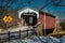 Weaverâ€™s Mill Covered Bridge in Lancaster County