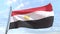 Weaving flag of the country Egypt