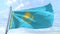 Weaving flag of the country Kazakhstan