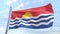 Weaving flag of the country Kiribati