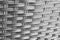 Weaving wickerwork basketry textured background : black and white shot