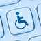 Web accessibility online internet website computer people disabilities blue