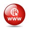 Web browser icon button