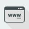 Web browser panel icon