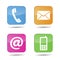 Web Contact Us Icons