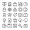 Web Design and Development Colored Vector Icons 1