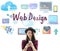 Web Design Programming Software Networking Concept