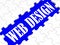 Web Design Puzzle Shows Website Concept