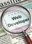 Web Developer Join Our Team. 3D.