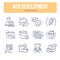 Web Development Doodle Icons