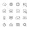 Web Development Line Icons