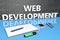 Web Development text concept