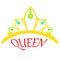 Web. Girly Princess Royalty Crown With Heart Jewels