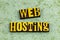 Web hosting computer internet host data server software database network technology