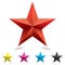 Web icon star shape