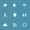 Web Internet Social Vector Icon Set