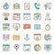 Web Layout Flat Icons Pack