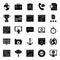 Web Layout Glyph Icons Pack