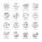 Web and Mobile App Development Line Icons 2