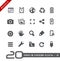 Web & Mobile Icons-3 // Basics