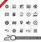 Web & Mobile Icons-5 // Basics
