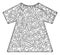 Web Net Lady Dress Vector Icon