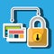 web page padlock secure