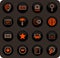 Web tools icons set