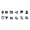 Web Traffic Symbols icons vector design