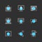 web , website , user interface , application , internet , eps icons set vector