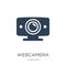 webcamera icon in trendy design style. webcamera icon isolated on white background. webcamera vector icon simple and modern flat