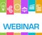 Webinar Colorful Stripes Symbols