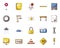 webpage under construction set icons