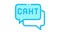 webshop online chat Icon Animation