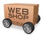 Webshop package delivery