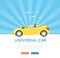 Website design with universal city car