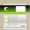 Website green template