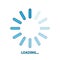 Website information loading circle icon