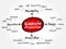 Website production mind map