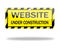 Website under construction (vector)