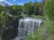 Webster`s Falls, One of the smaller waterfalls on the Niagara Escarpment