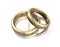 Wedding Bands Gold 3D Love