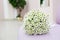 Wedding bouquet of chrysanthemum