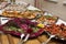 Wedding buffet with Cuisine Culinary Buffet Food