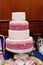 Wedding cake four tiers